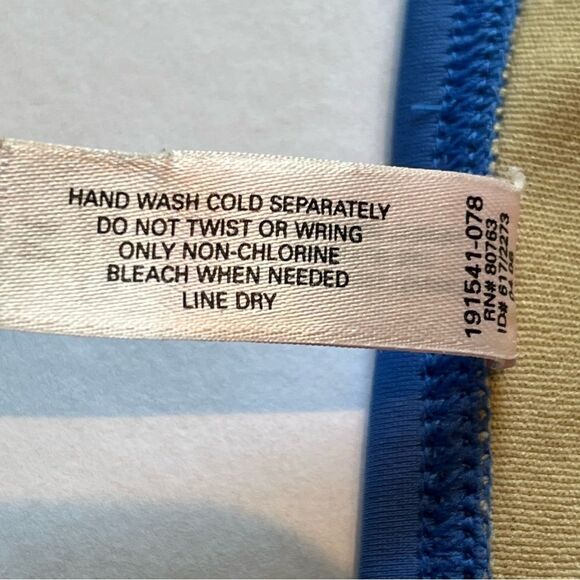 Victoria's Secret Bikini Swim Suit Sky Blue Top 36D Bottom Medium - Picture 12 of 13